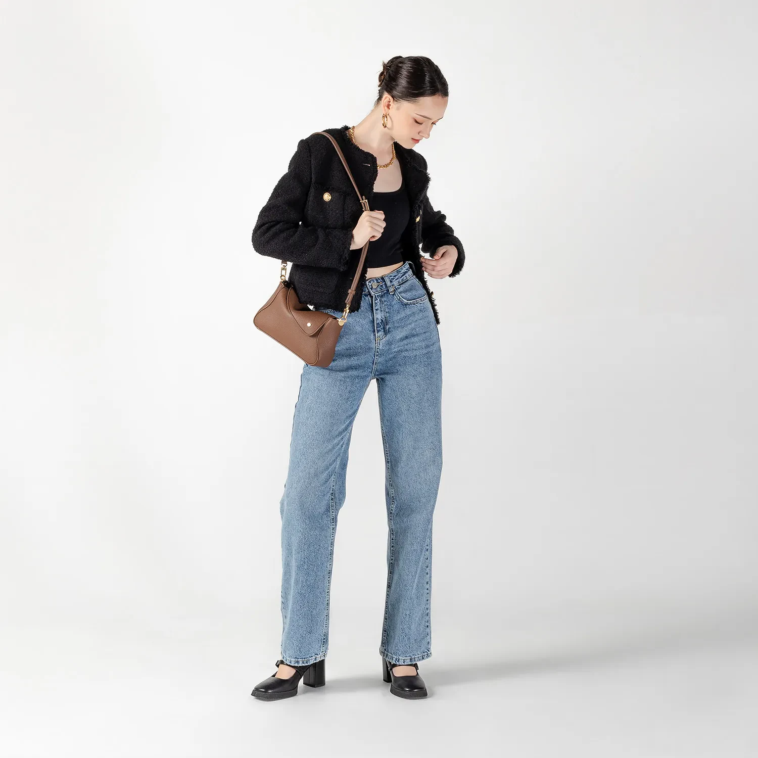 NAMI FLAP BAG TOGO - NUTSHELL